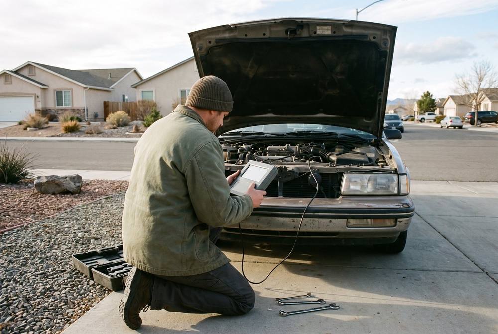 System check with scanner